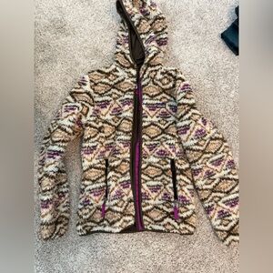 Patagonia Multicolor Fleece Coat